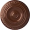Ekena Millwork Artis Ceiling Medallion (Fits Canopies up to 6 7/8"), Hand-Painted Copper Penny, 15 3/4"OD x 1 3/8"P CM15ARCPS - alternate 1